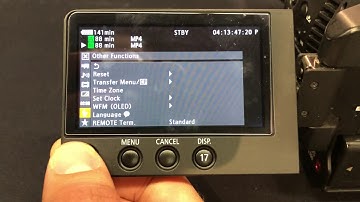 Canon C100 mkii - selecting frame rate