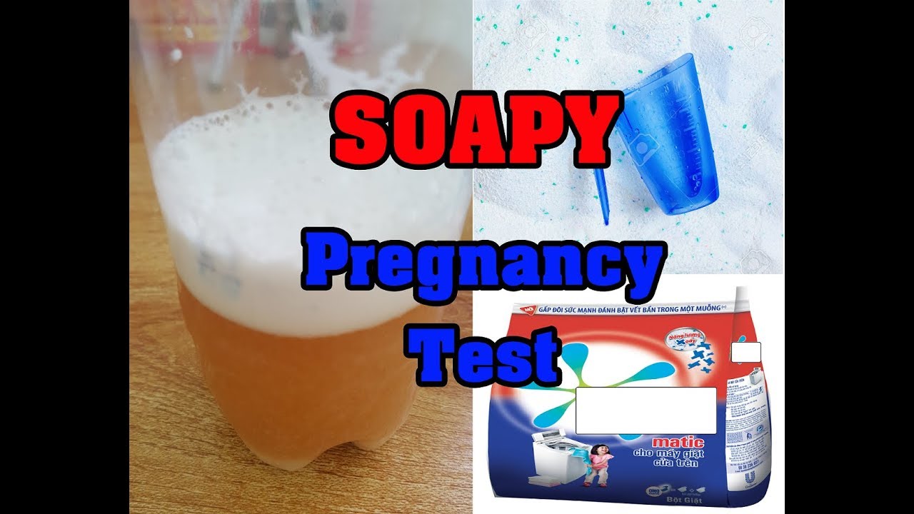 Homemade Pregnancy  Test  Soap Home  pregnancy  test  using 