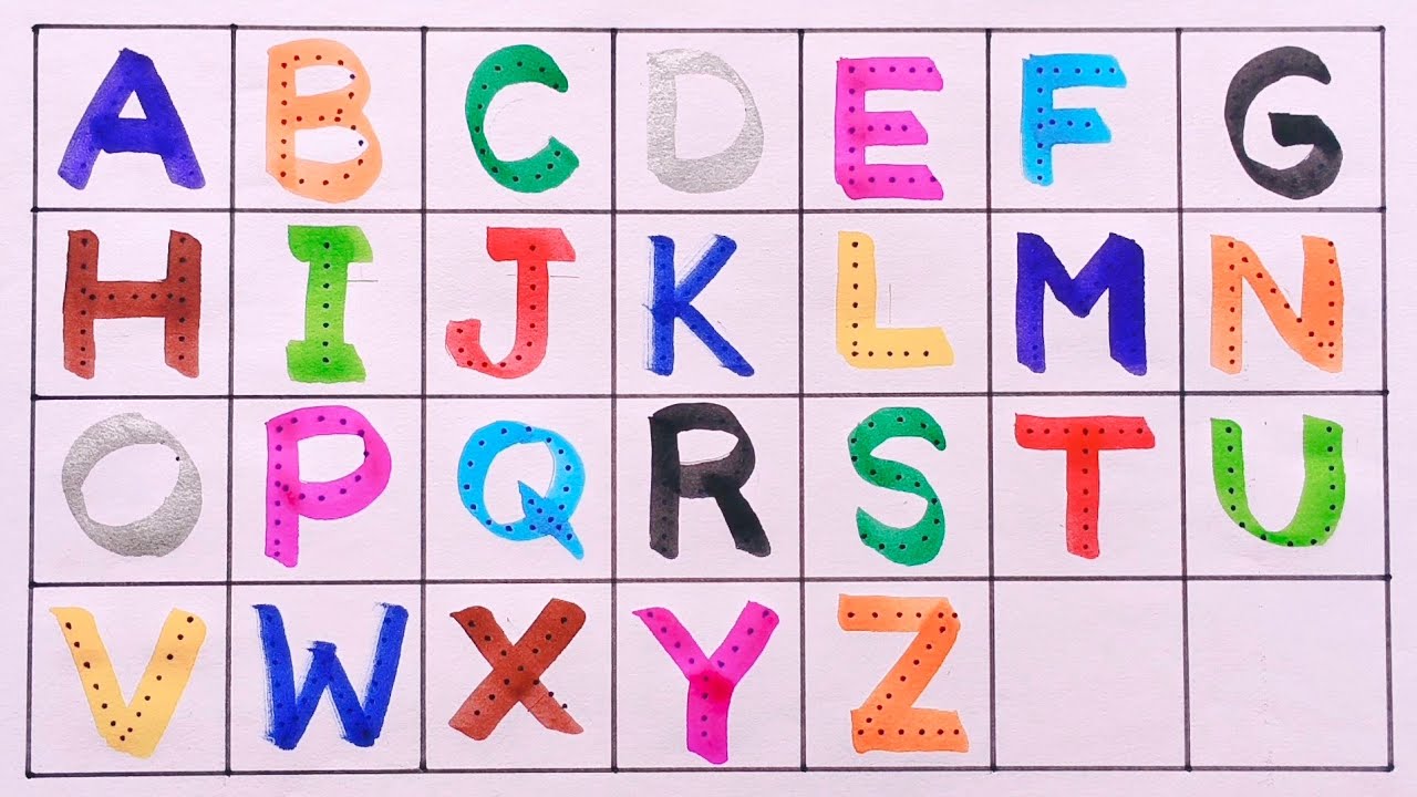 Learn ABC with phonics | A for Apple B for Ball | Abcd song | A to Z learning video, part- 39