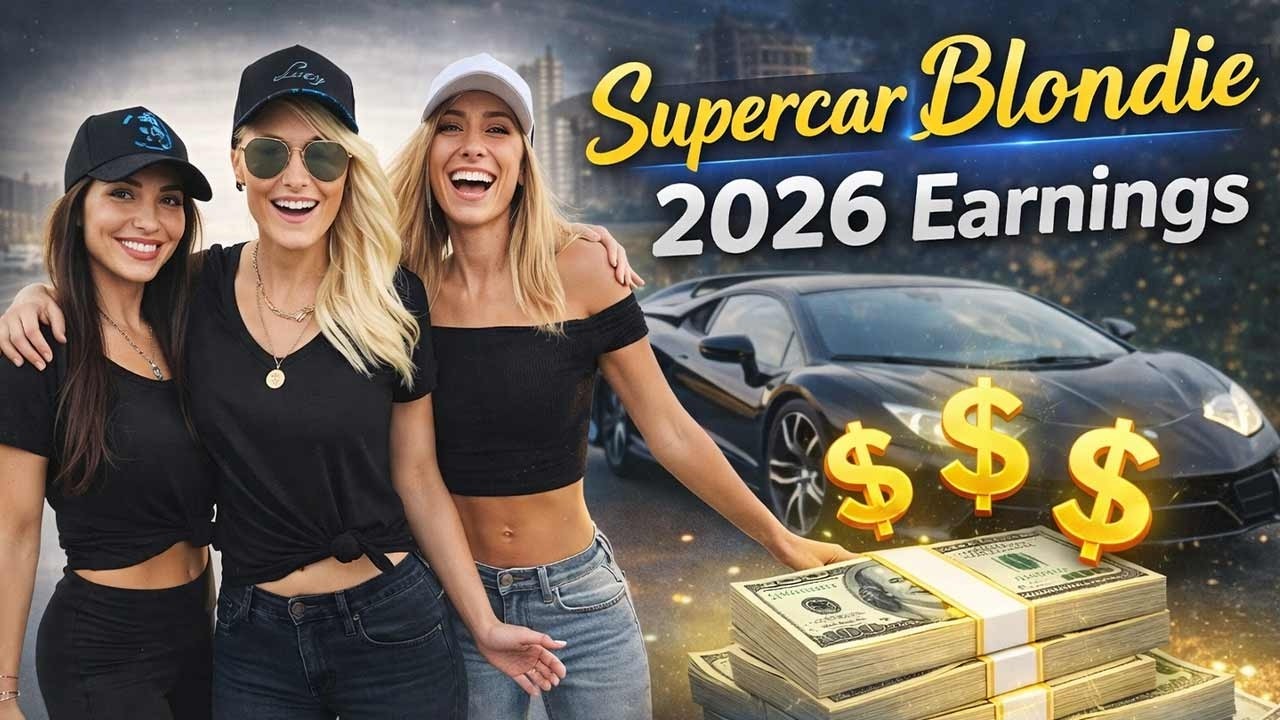 Сколько денег на самом деле заработает Supercar Blondie в 2026 году — её РЕАЛЬНЫЕ источники дохода