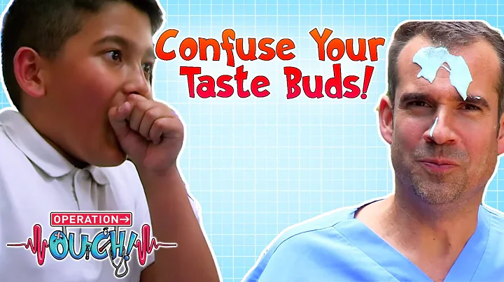 Confuse Your Taste Buds Trick! | Operation Ouch | Science for Kids