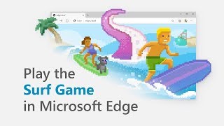 Microsoft Edge | Play the Surf Game screenshot 1