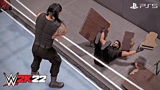 WWE 2K22 - The Shield Triple Threat - Tables, Ladders & Chairs Match | PS5™ [4K60]
