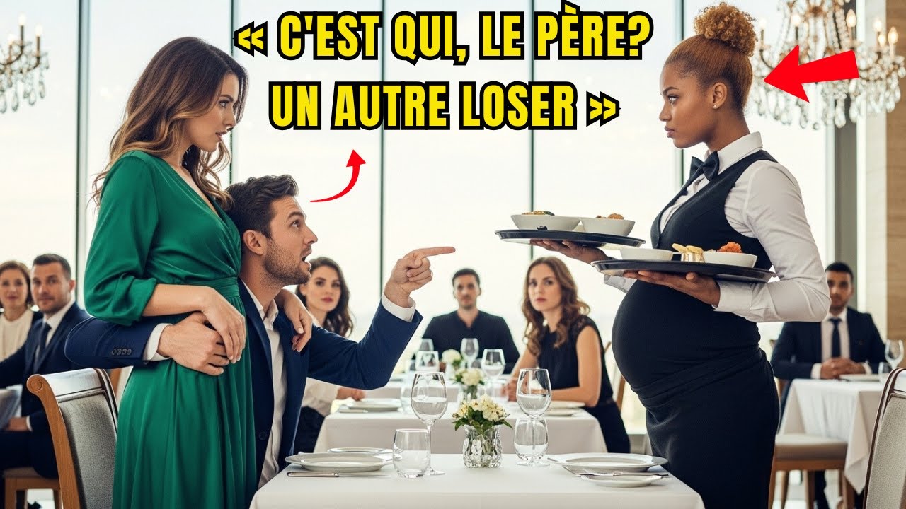 La serveuse noire enceinte est humiliée par son ex et sa maîtresse. 3 jours après, elle…