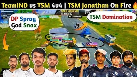 😎🔥 TSM ENTITY vs TEAM IND | Jonathan on fire 1v3🔥 | Hacker or what | #jonathan #tsmentity #teamind