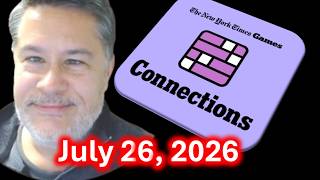 Art Plays Connections For Sunday July 26