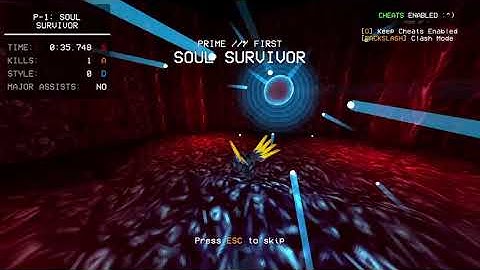 ULTRAKILL play P-1 with clash mode be like