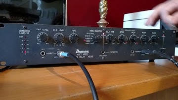 Ibanez AD 202 Delay test 2