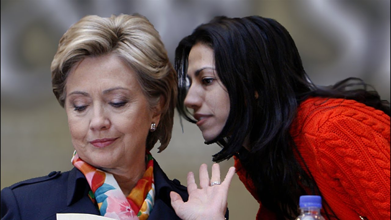 Clinton and abedin and threesome