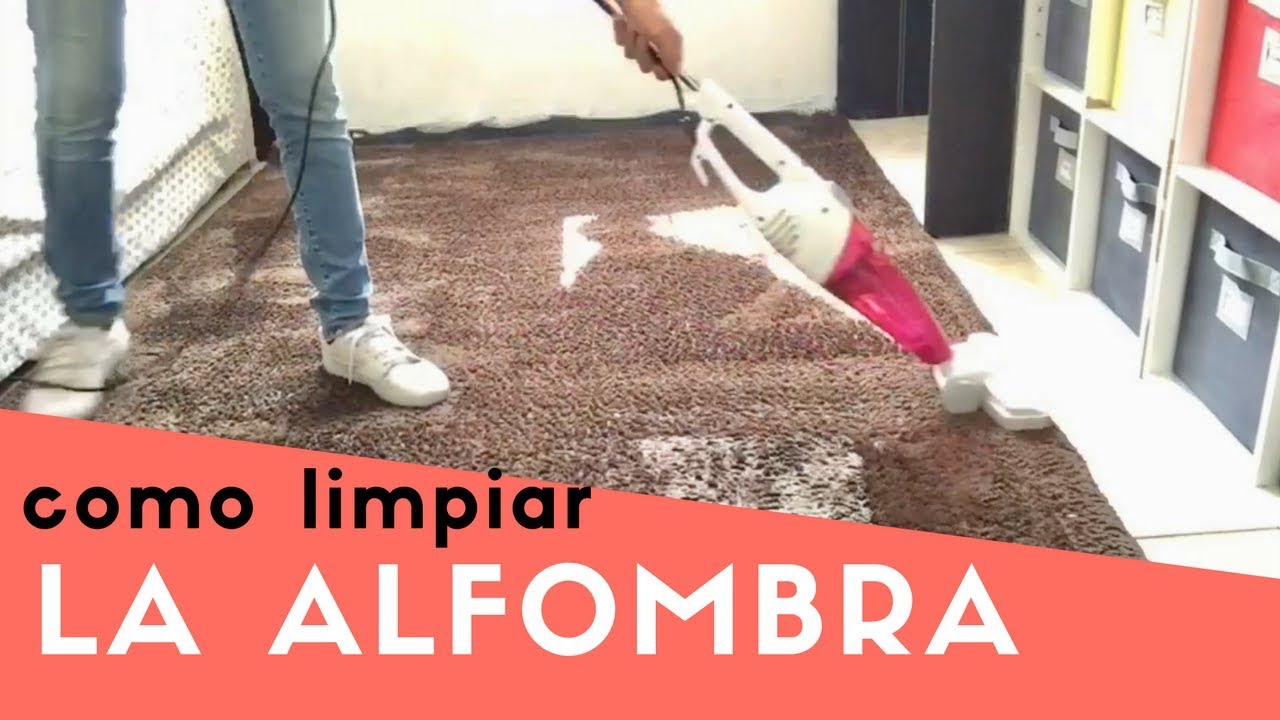 Como limpiar alfombras en casa