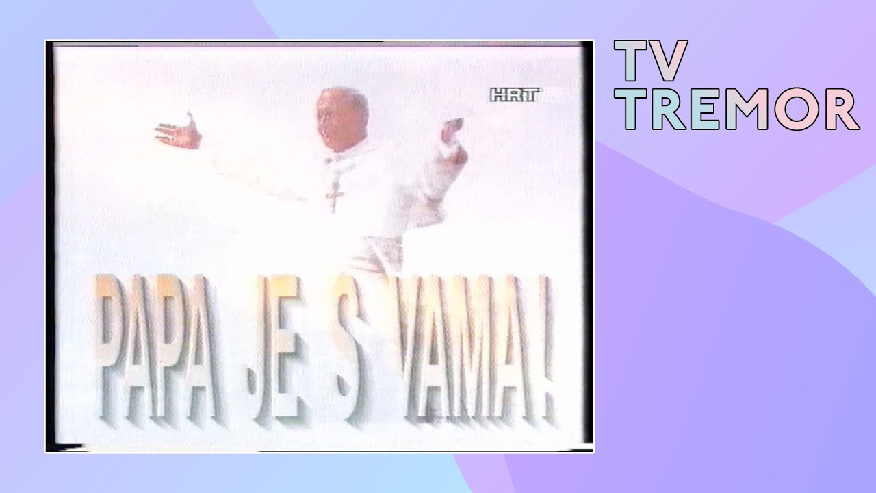 Papa Ivan Pavao II. u Zagrebu. HTV, 1994.