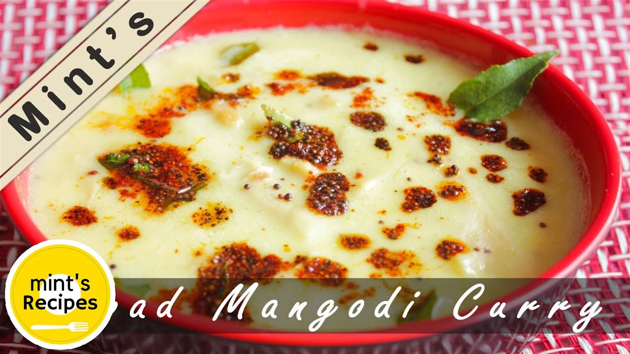 Papad Mangodi Ki Kadhi Recipe (Curry) - Mangodi Kadhi Recipe - Mangodi ki Kadhi recipe - Ep-53 | MintsRecipes