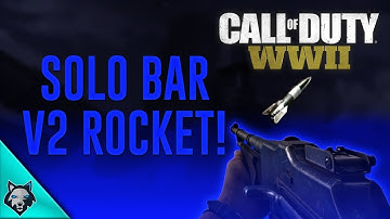 COD WW2: SOLO BAR V2 ROCKET | MORE FACECAM? (FACECAM COMMENTARY)