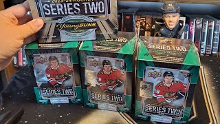 2023-24 NHL UPPER DECK SERIES 2 HOBBY/BLASTER BOX BREAK