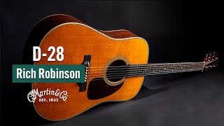 Conoce la D-28 Rich Robinson de Martin Guitars