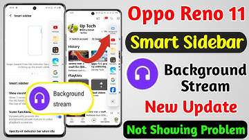 oppo reno 11 background stream not showing problem solve, background stream not working problem
