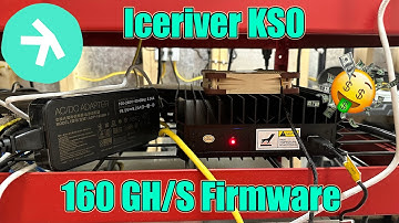 Increase Your Yield! IceRiver KS0 Firmware Updated to 160gh/s - 24hr Update and Fresh Install
