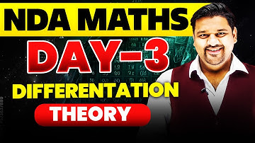 NDA 1 2025 Maths Free Classes 🤩 NDA Maths 2025 Differentiation ✔️ NDA 1 2025 Maths Preparation