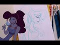 How to Draw MEG from Disney's Hercules - @DramaticParrot