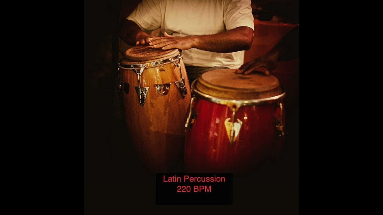 Backing Track Latin Percussion Loop 220 BPM YouTube