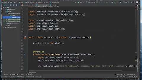 Custom AlertDialog -  AlertDialog Part 2