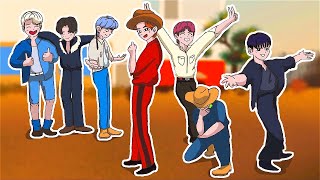 BTS - Permission to Dance Animation (Fan-Made )