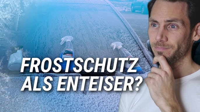 Enteiservergleich: SONAX ScheibenEnteiser vs. ADBL Frost Eater vs. dicke  Frostschicht! 