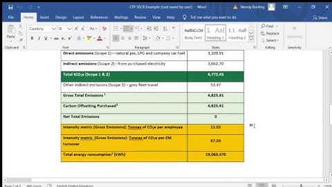 Streamlined Energy & Carbon Reporting - What Does it Look Like?