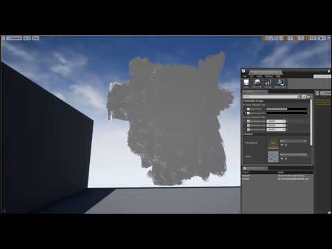 Mandelbulb fractal test in Unreal 4