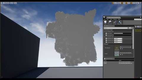 Mandelbulb fractal test in Unreal 4
