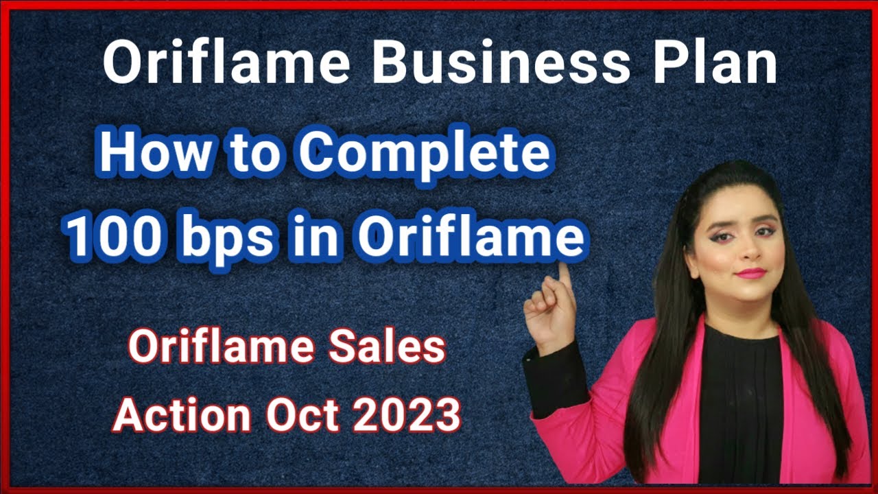 oriflame business plan