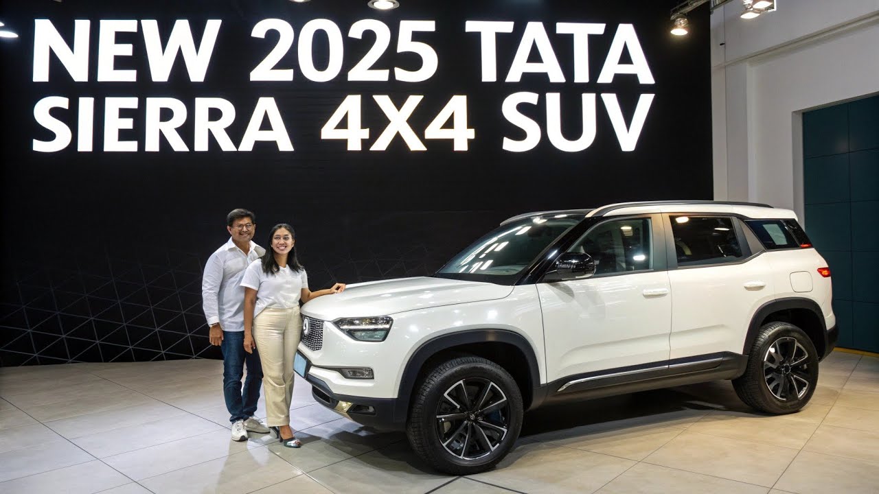 New 2025 Tata Sierra 4x4 SUVFinally launched!!! – The Legend Returns ...