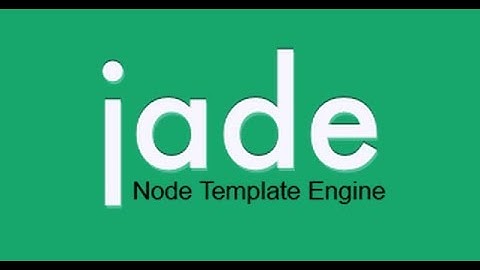 How to start using jade pug js on windows