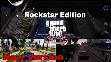 Released | New Version of Gta VC DE Rockstar Edition Android Support All Paks