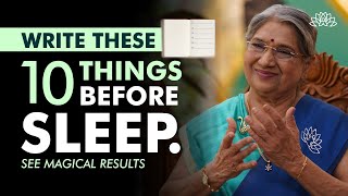 10 Things To Do Before Sleep If You Want Better Control Over Your Life | Life Motivation | Success