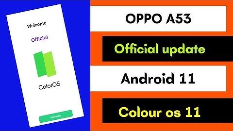 🔥Oppo A53 colour os 11 Official Update | 🔥 Android 11 Official Update | New update