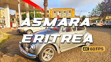 ASMARA ERITREA AND SCENIC DRIVE TO SEDICI #UNIVERSITY OF ASMARA [4K @60 FPS]  🇪🇷