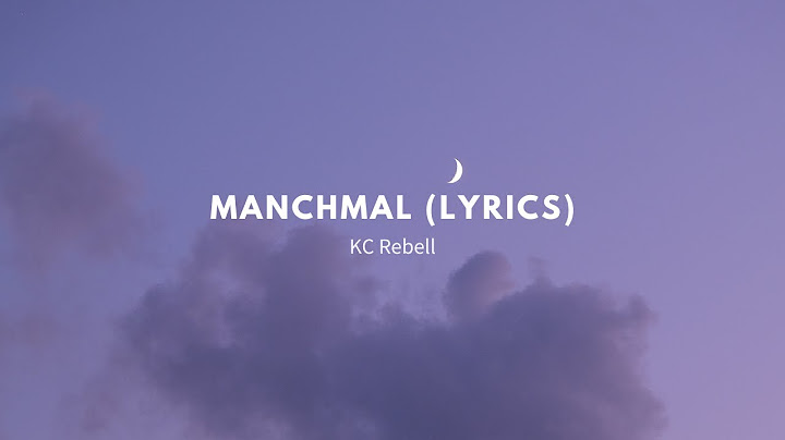 Manchmal (lyrics) - KC Rebell