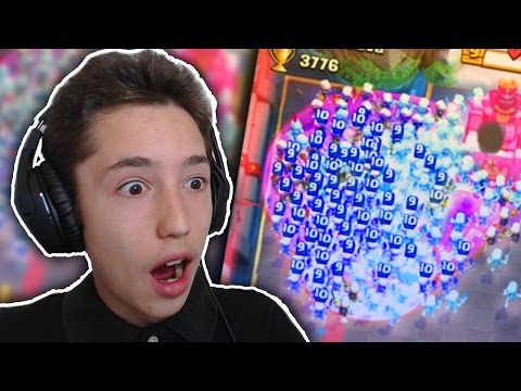 NAJVISE SKELETONA NA TERENU IKADA?! | Clash Royale