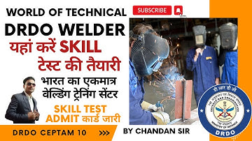DRDO Welder skill Test || Welding 👨‍🏭skill Test Preparation || top 😯welding training center in India
