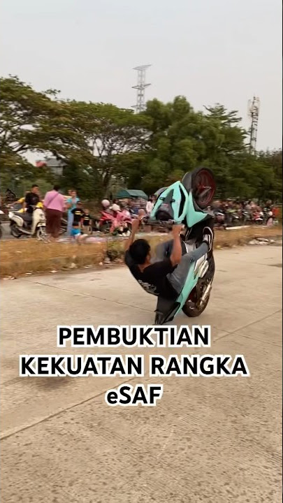 KUAT KOK rangka eSAF #freestyle #wheelie #nino #esaf #honda #vario