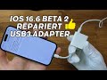 iOS 16.6 Beta 2 - der USB 3 Adapter funktioniert wieder