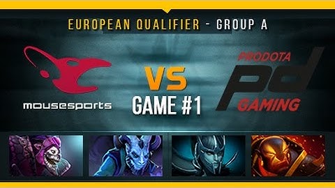 mouz vs Prodota Game 1 - Summit 7 EU Qualifier: Group A - @breakycpk @tsunami643