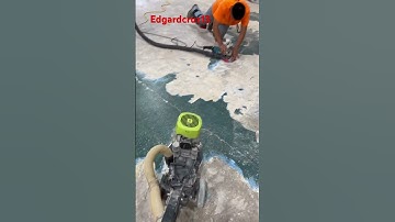 Removing epoxy floor