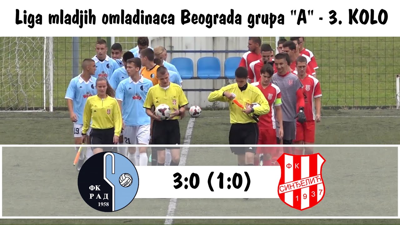 FK Rad Beograd - FK Sinđelic 3:0 (1:0) /2001/ CELA UTAKMICA