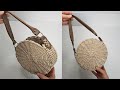 WOW THIS HANDBAG IS AWESOME - How to make a handbag with newspaper - Woman's handbag