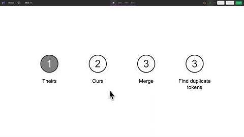 Tokens management and conflict resolution