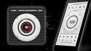 CMX - Skeuomorph-TEK for KLWP | Theme (Android Customization)