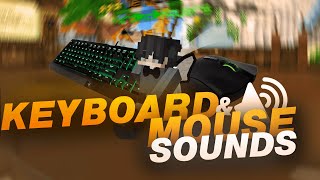 KEYBOARD + MOUSE SOUNDS w/handcam -craftrise skywars