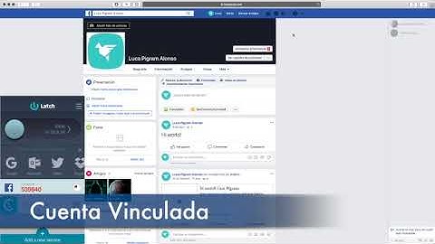 Proteger Facebook con Latch Cloud TOTP